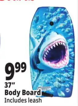 Ocean State Job Lot 37 Body Board offer