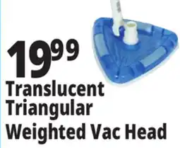 Ocean State Job Lot SwimWorks Deluxe Weighted Triangular Vacuum Head offer