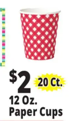 Ocean State Job Lot 12 Oz. Paper Cups offer