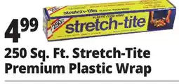 Ocean State Job Lot stretch-tite Premium Plastic Food Wrap 250 sq ft offer