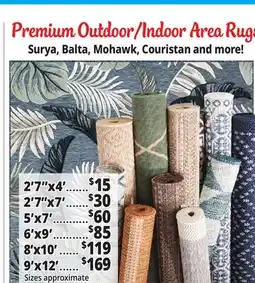 Ocean State Job Lot Premium Outdoor/Indoor Area Rugs offer