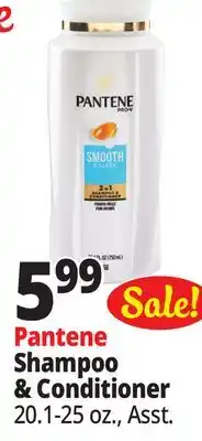 Ocean State Job Lot Pantene Shampoo & Conditioner offer