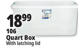 Ocean State Job Lot Sterilite Latch Top Storage Box 106 Qt offer