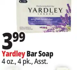 Ocean State Job Lot Yardley Bar Soap offer