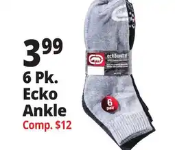 Ocean State Job Lot 6 Pk. Ecko Ankle offer