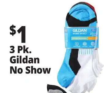 Ocean State Job Lot 3 Pk. Gildan No Show offer