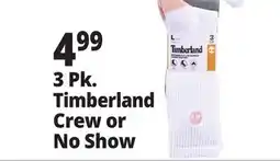 Ocean State Job Lot 3 Pk. Timberland Crew or No Show offer
