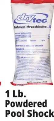 Ocean State Job Lot DryTec Powdered Pool Shock 1 lb offer