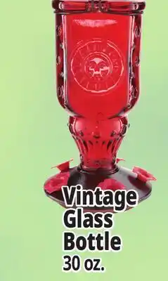 Ocean State Job Lot Vintage Glass Bottle offer