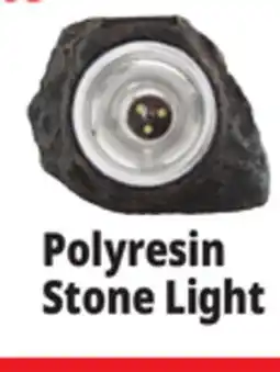 Ocean State Job Lot Polyresin Stone Light offer