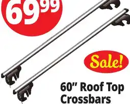 Ocean State Job Lot 60 Roof Top Crossbars offer
