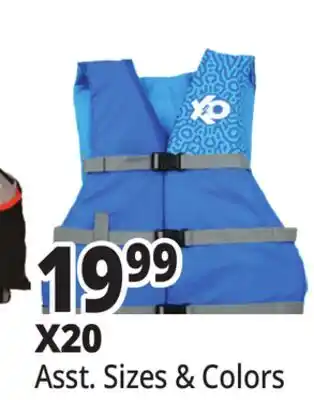 Ocean State Job Lot X20 Life Vests offer