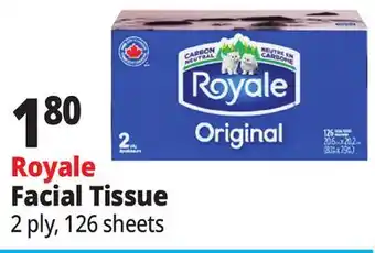 Ocean State Job Lot Royale Facial Tissue offer