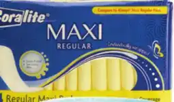 Ocean State Job Lot Maxi Pads offer