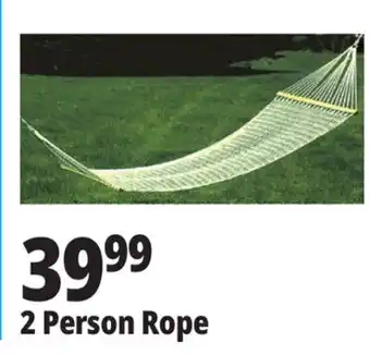 Ocean State Job Lot 2 Person Rope Hammocks offer