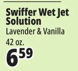 Ocean State Job Lot Swiffer Wet jet Solution offer