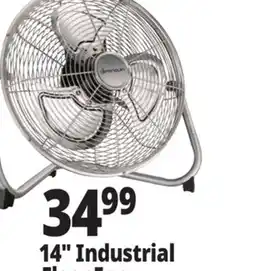 Ocean State Job Lot Penguin High Velocity Floor Fan 14 offer