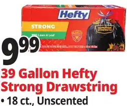 Ocean State Job Lot Hefty Strong Multipurpose 30 Gallon Trash Bags 56 Count offer