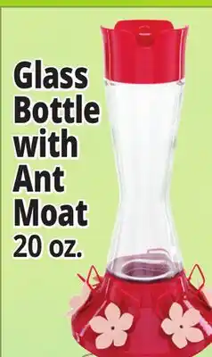 Ocean State Job Lot Glass Bottle with Ant Moat offer