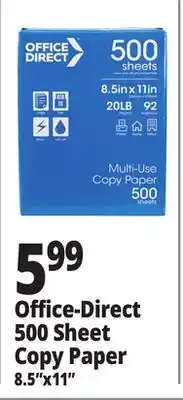 Ocean State Job Lot Office-Direct 500 Sheet Copy Paper offer