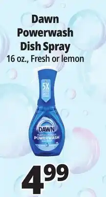 Ocean State Job Lot Dawn Platinum EZ-Squeeze Liquid Dish Detergent 24.3 oz offer