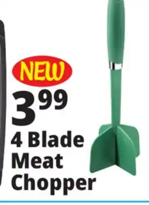 Ocean State Job Lot 4 Blade Meat Chopper offer