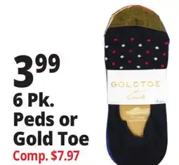 Ocean State Job Lot Women's Liner Sock 6 Pack offer