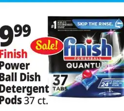 Ocean State Job Lot Finish Power Ball Dish Detergent Pods offer