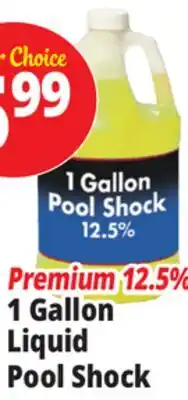 Ocean State Job Lot Premium 12.5% 1 Gallon Liquid Pool Shock offer