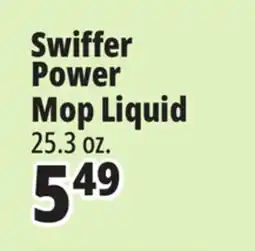 Ocean State Job Lot Swiffer Power Mop Liquid offer