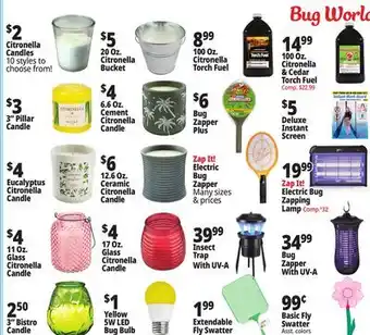 Ocean State Job Lot Bug World offer
