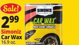 Ocean State Job Lot Simoniz Car Wax offer