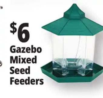 Ocean State Job Lot Gazebo Mixed Seed Feeders offer