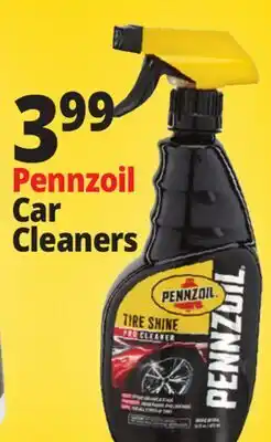Ocean State Job Lot Pennzoil Car Cleaners offer