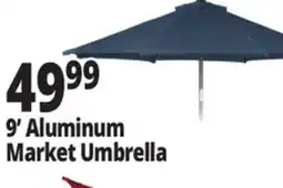 Ocean State Job Lot 9' Aluminum Market Umbrella with Tilt offer