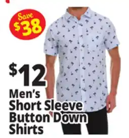 Ocean State Job Lot Men's Short Sleeve Button Down Shirts offer