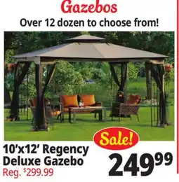 Ocean State Job Lot 10'x12' Regency Deluxe Gazebo offer