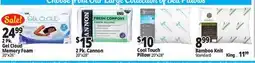 Ocean State Job Lot Bed Pillows offer