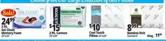 Ocean State Job Lot Bed Pillows offer