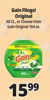 Ocean State Job Lot Gain Flings! Original offer