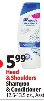 Ocean State Job Lot Head & Shoulders Shampoo or Conditioner offer
