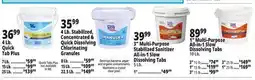 Ocean State Job Lot Concentrated Chlorinating Granules offer