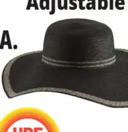 Ocean State Job Lot Extra-Wide Brim Straw Sun Hat offer