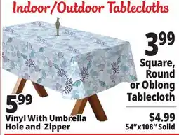 Ocean State Job Lot Table Cloths offer