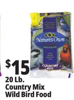 Ocean State Job Lot 20 Lb. Country Mix Wild Bird Food offer