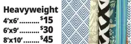 Ocean State Job Lot Heavyweight Reversible Patio Rug offer