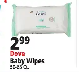 Ocean State Job Lot Dove Baby Wipes offer