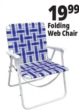 Ocean State Job Lot Folding Web Chair offer