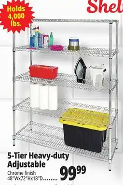 Ocean State Job Lot 5-Tier Heavy-duty Adjustable offer