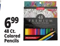 Ocean State Job Lot Leader Premium Colored Pencils 48 Piece offer